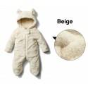 Baby Bear Costume Lined Of Organic Cotton 