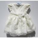 Vestito Cerimonia | Damigella Bambina Bianco 6-24 mesi