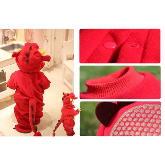Carnival Baby Costume Red Dragon 6-24 monthes