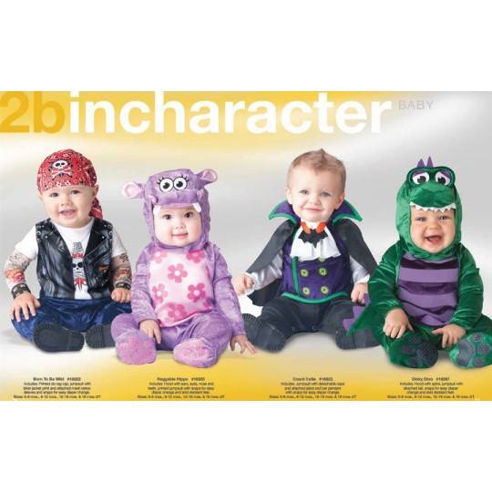 Incharacter Carnival Baby Costume Dinky Dino 0-24 months