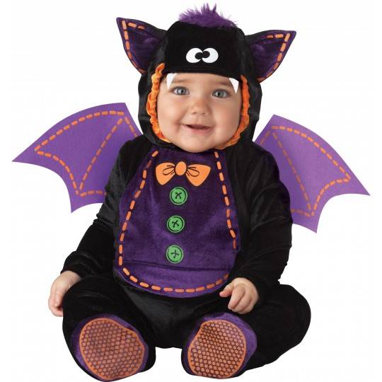 Costume Carnevale Halloween Pipistrello Incharacter 0-24 mesi