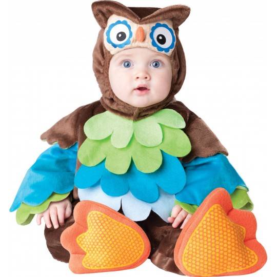 Incharacter Costume de Carnaval Enfant Hibou 0-24 mois