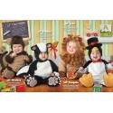 Costume Carnevale Scimmietta per Bambino Incharacter 0-4 anni