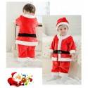 Costume de Père Noel petit enfant  80cm - 95cm