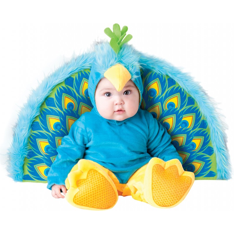 Incharacter Costume de Carnaval Enfant Paon Précieux 0-24 mois