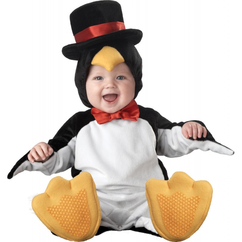 Costume Carnevale Pinguino Per Bambino Incharacter 0-24 mesi