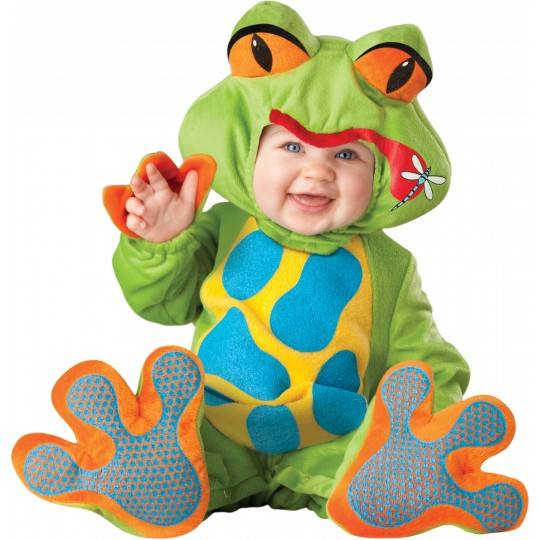 Incharacter Costume de Carnaval Enfant Grenouille 0-4 ans