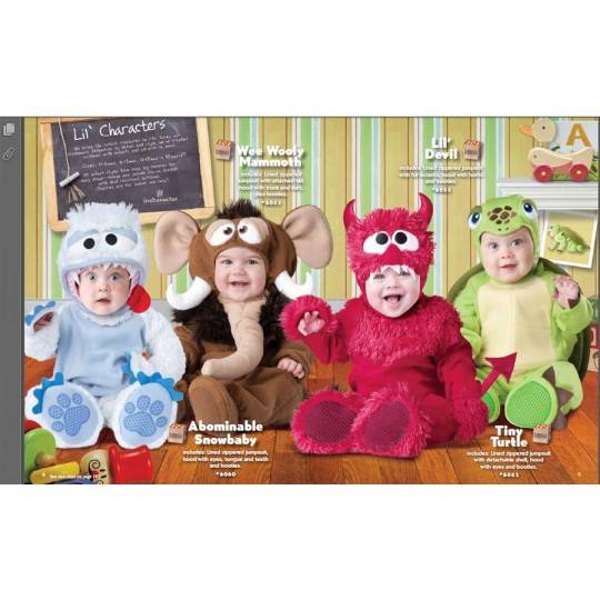 Incharacter Costume de Carnaval Tortue 0-24 mois