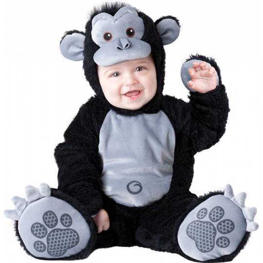 Incharacter Costume de Carnaval Enfant Gorille 0-24 mois