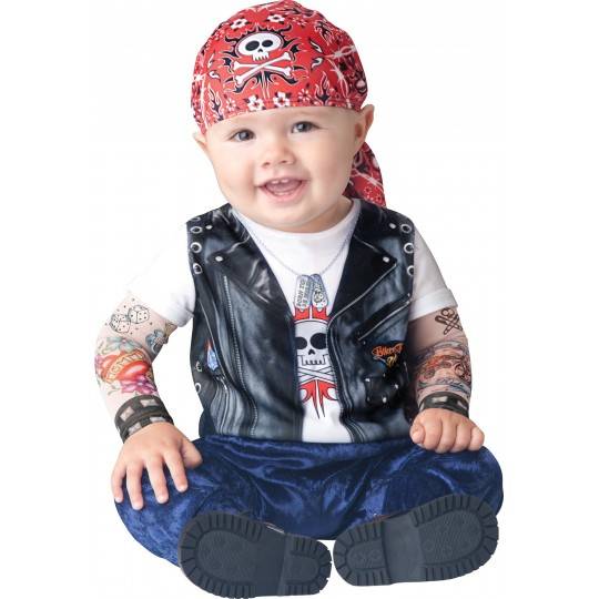 Incharacter Costume de Carnaval Enfant Born To Be Wild 0-6 mois