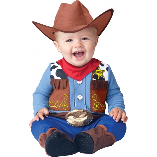 Incharacter Costume Carnevale Cowboy per Bambini 0 - 24M