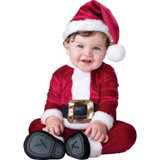 Incharacter Costume de Carnaval de Petit Père Noel 0-24 mois