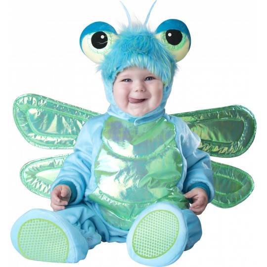 Costume Carnevale Libellula per bambino Incharacter 0-24 mesi