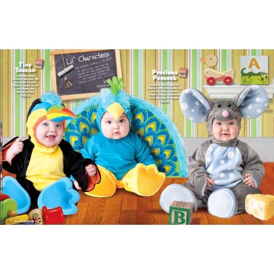 Incharacter Costume de Carnaval Enfant Petite Souris 0-24 mois