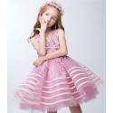 Flower girl formal dress pink colour 110-150 cm
