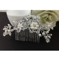 Barrette pour cheveux de cérémonie avec perles