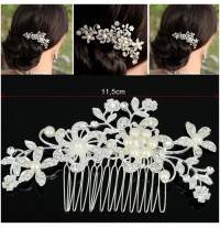 Barrette pour cheveux de cérémonie avec perles