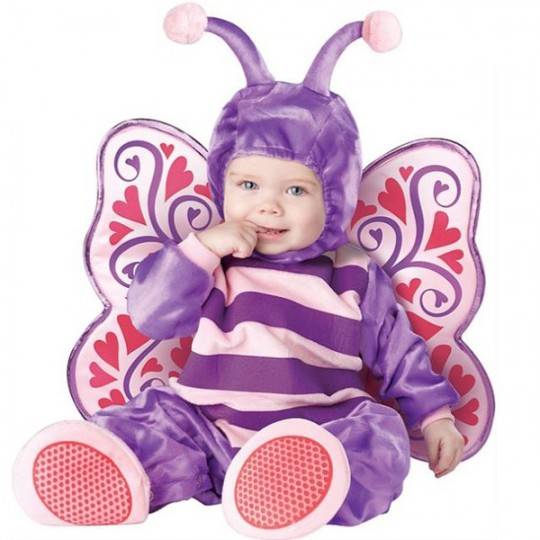 Costume de Carnaval Papillon jusqu'à 3 ans
