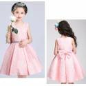 Flower girl white/pink formal dress 100-160 cm