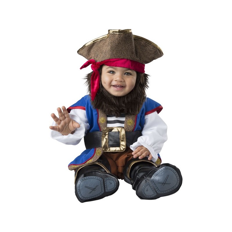 Costume Carnevale Pirata per Bambino Incharacter 0-24 mesi