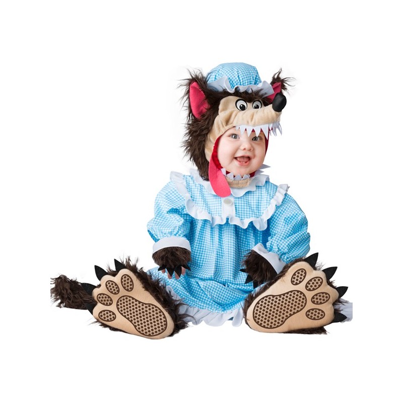 Incharacter Costume de Carnaval Enfant Grand méchant loup 0-24 mois
