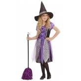 Purple little witch costume 3-5 years