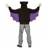 Halloween and carnival bat sweatshirt for adults