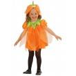 Costume Zucca Halloween bambina 1-3 anni