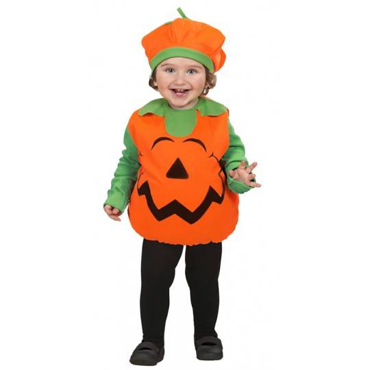 Halloween pumpkin unisex costume 1-3 years