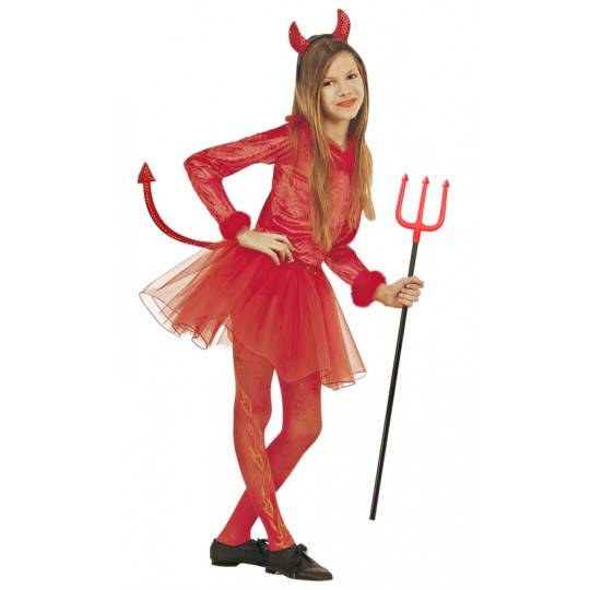 She-Devil Costume 5-13 years