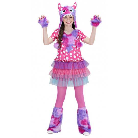 Costume Monster Girl 3-7 anni