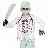 Costume dottore zombie 5-13 anni