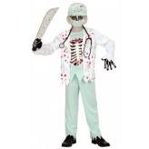 Costume dottore zombie 5-13 anni