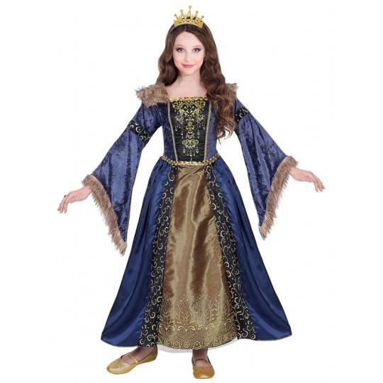 Costume Reine Médiévale 5-13 ans