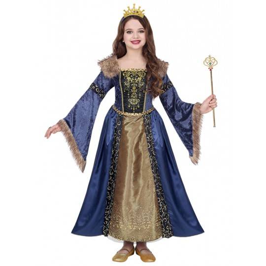 Medieval Queen costume 5-13 years