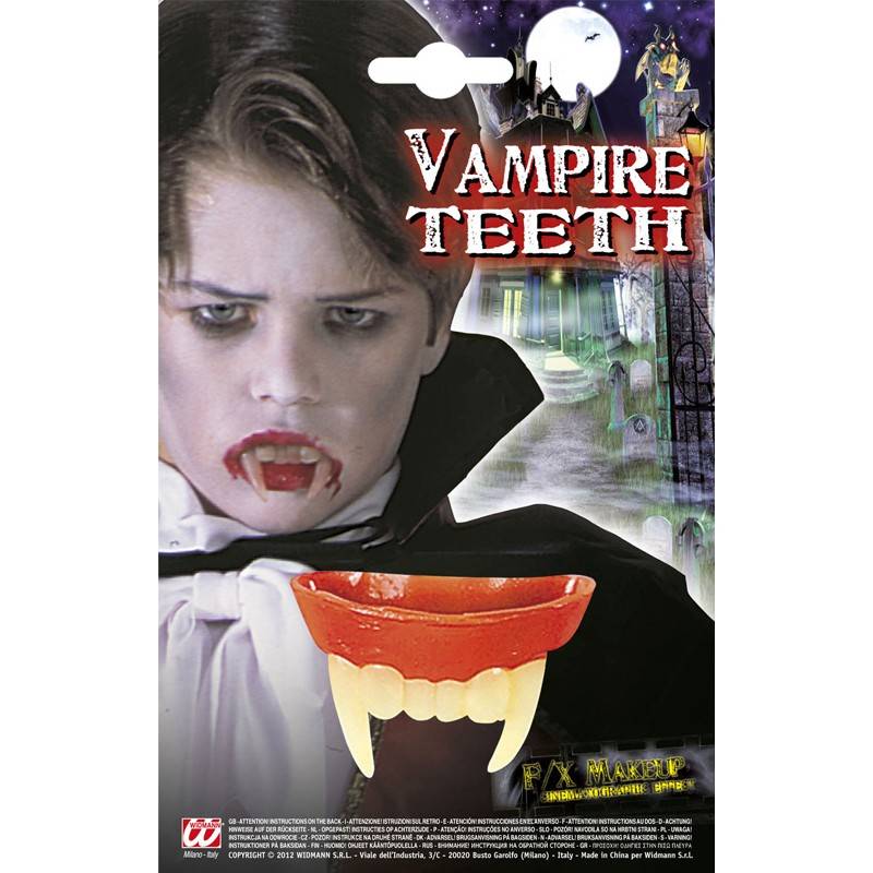 Kid vampire teeth