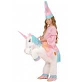 Inflatable unicorn costume