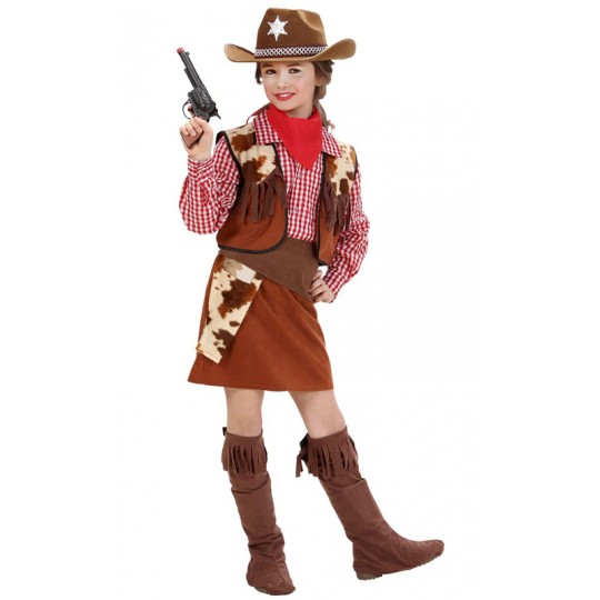 Costume de cowgirl 5-13 ans