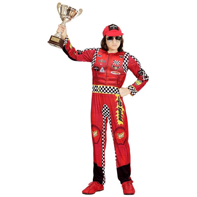 Costume Pilota Formula 1 4-13 anni