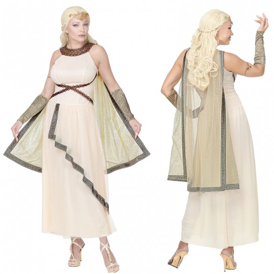 Greco-Roman goddess costume for women