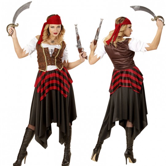 Pirate costume for women