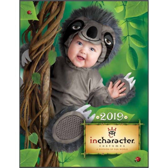 Incharacter Carnival Baby Costume Silly Sloth 0-24 months