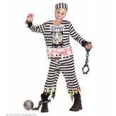 Zombie Prisoner Costume 5-13 years