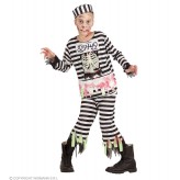 Zombie Prisoner Costume 5-13 years