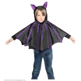 Bat poncho for children