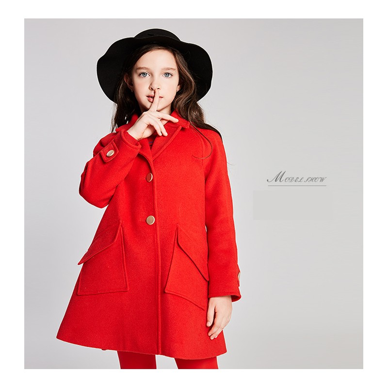 Girls deals christmas coat