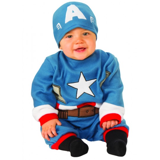 Captain America Baby Costume 0-12 months