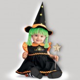 Incharacter Costume de Carnaval Enfant Petite Sorcière 0-24 mois