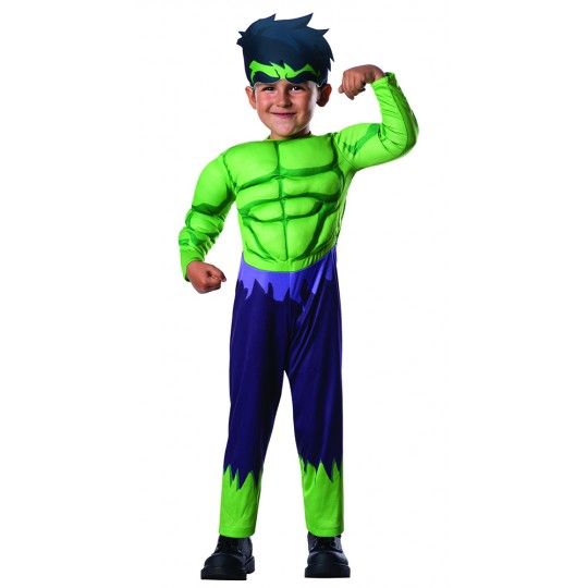 Costume Hulk 2-3 anni