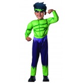 Costume de Hulk 2-3 ans